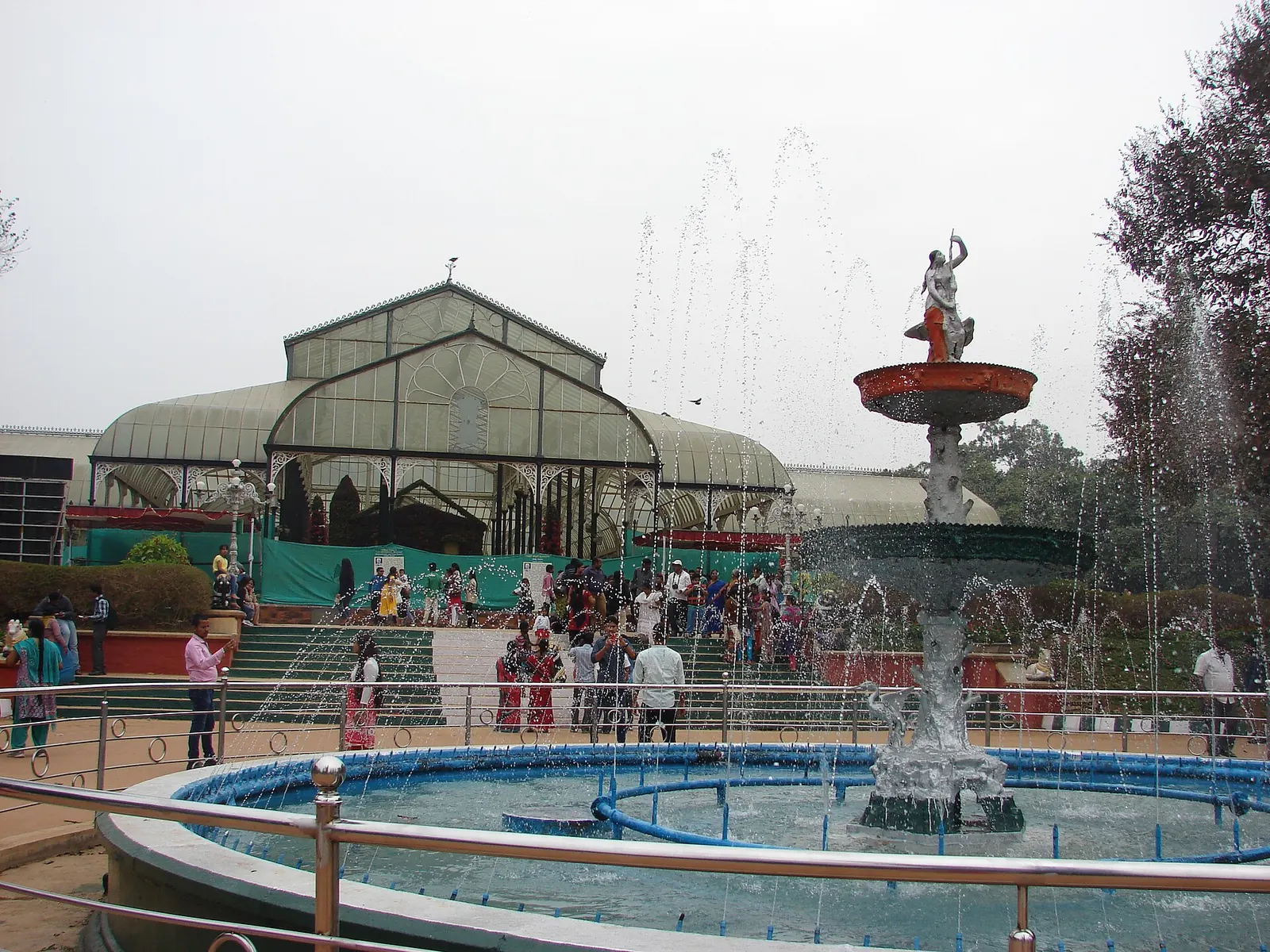 The glasshouse at Lalbagh botanical garden