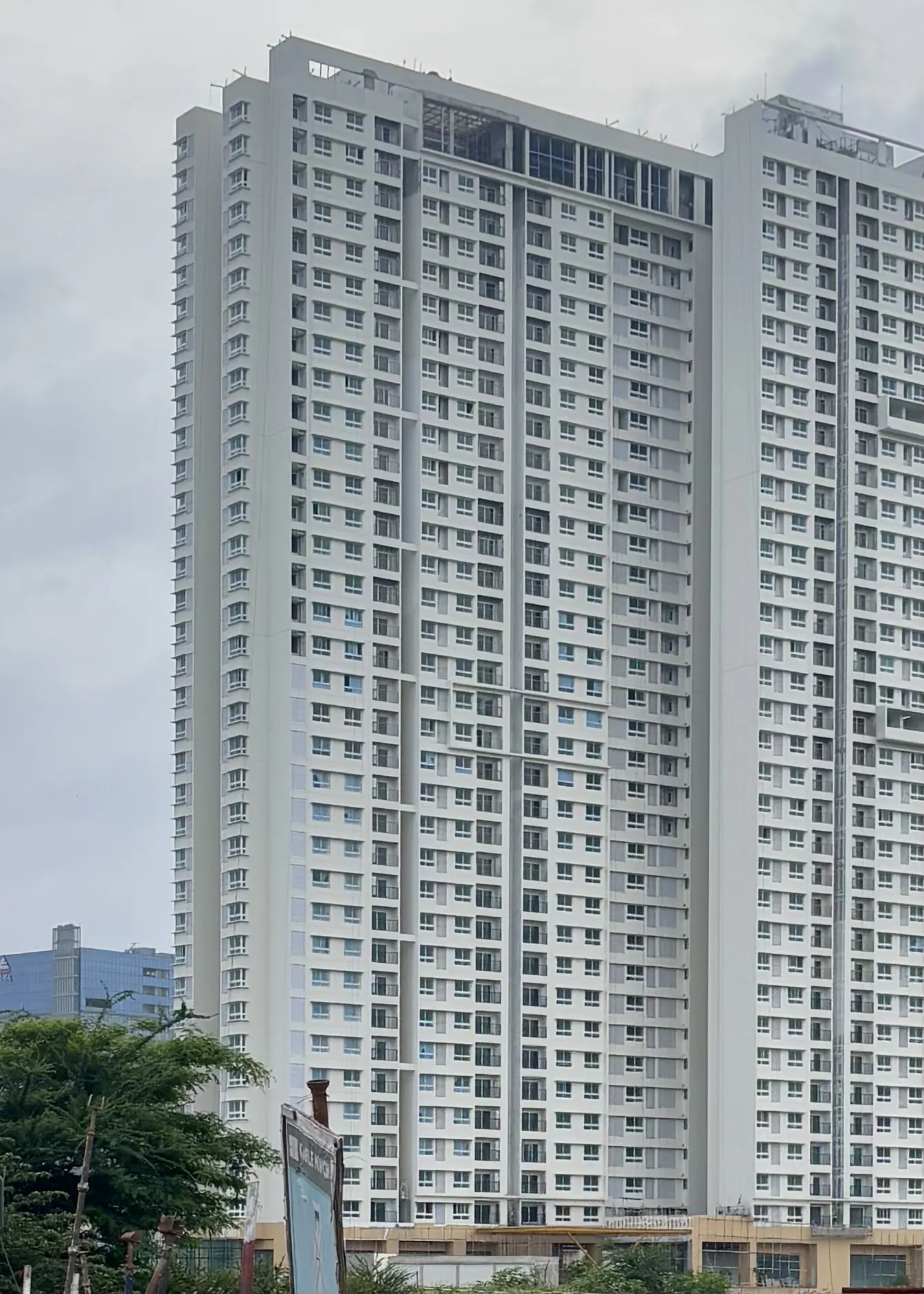 A residential high-rise tower in Bengaluru